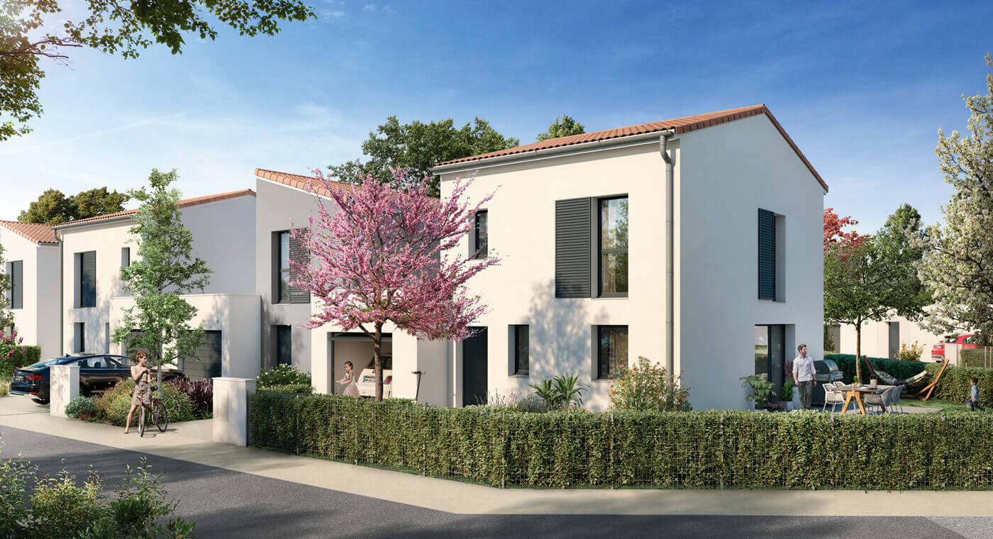 Vente villas neuves Saint SébastiensurLoire  Les Jardins de Flore